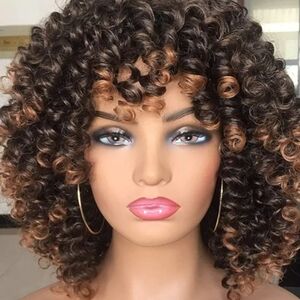 Short Curtly Wig